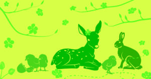 Lea_Sievers_Vektor_Illustration_Frühling_Tiere
